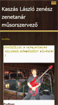 Mobile Screenshot of kaszaslaszlo.hu